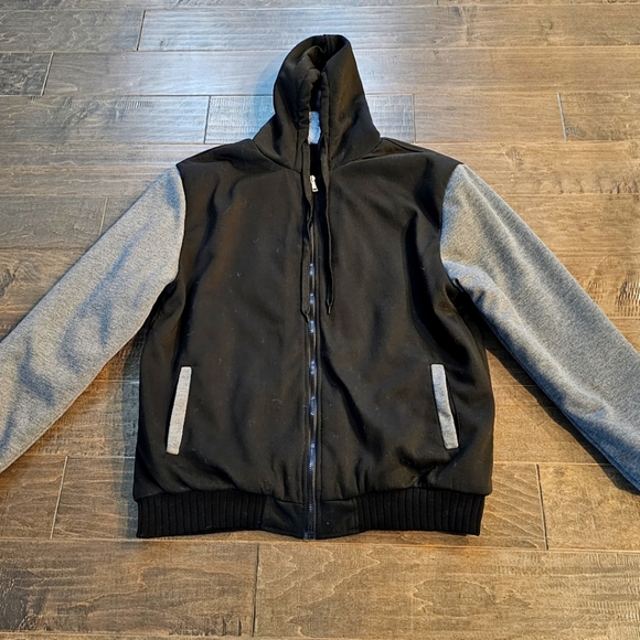 Men's Hooded Fleece Lined Sweatshirt sz 2xl - Picture 1 of 7